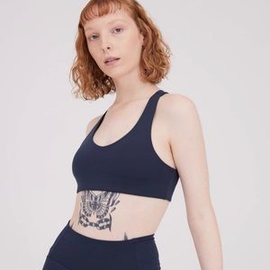 Girlfriend Collective FLOAT Midnight Lola Bra - S